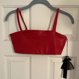 BNWT Carbon38 sport bra w/crystalline stone